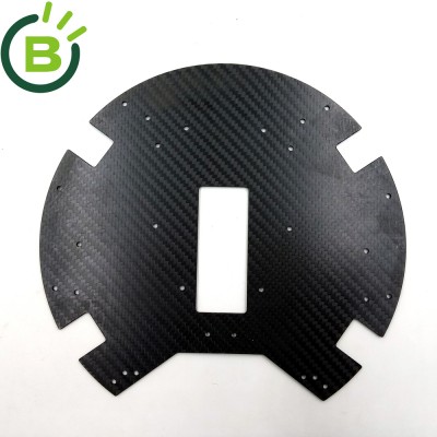 BCK0060 New Carbon Fiber sheet price Bodenplatte for AR.Drone Parts and accessories