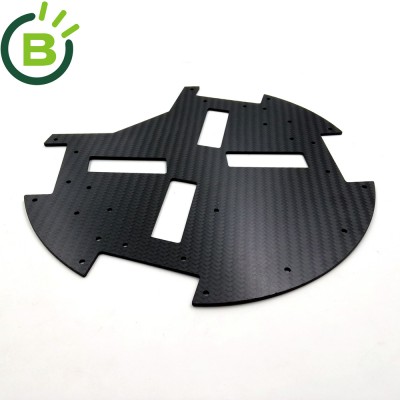 BCK0014 personalized cnc machining for carbon fiber sheet