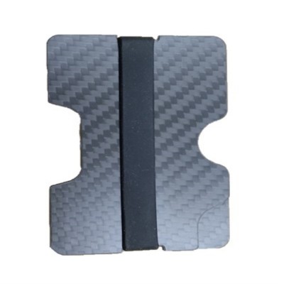 BCL 006 Custom processing cnc machining carbon fiber card wallet